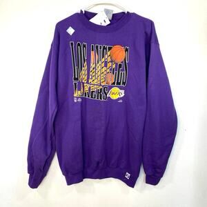 NWT Deadstock women’s vintage Los Angeles Lakers sweatshirt. Size extra large.